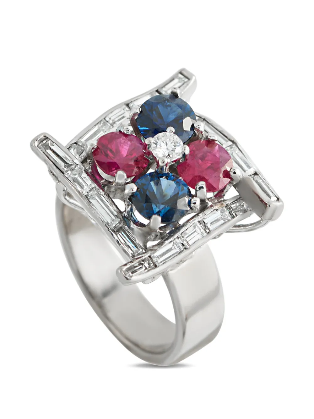 LB Exclusive multi-stone ring - Argento