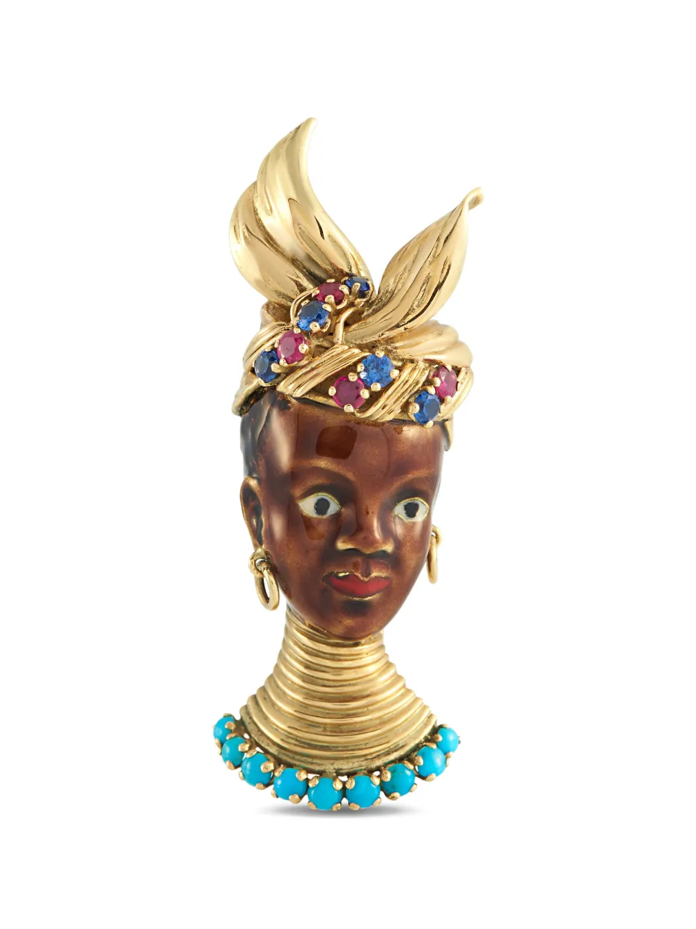 LB Exclusive multi-stone brooch - Oro