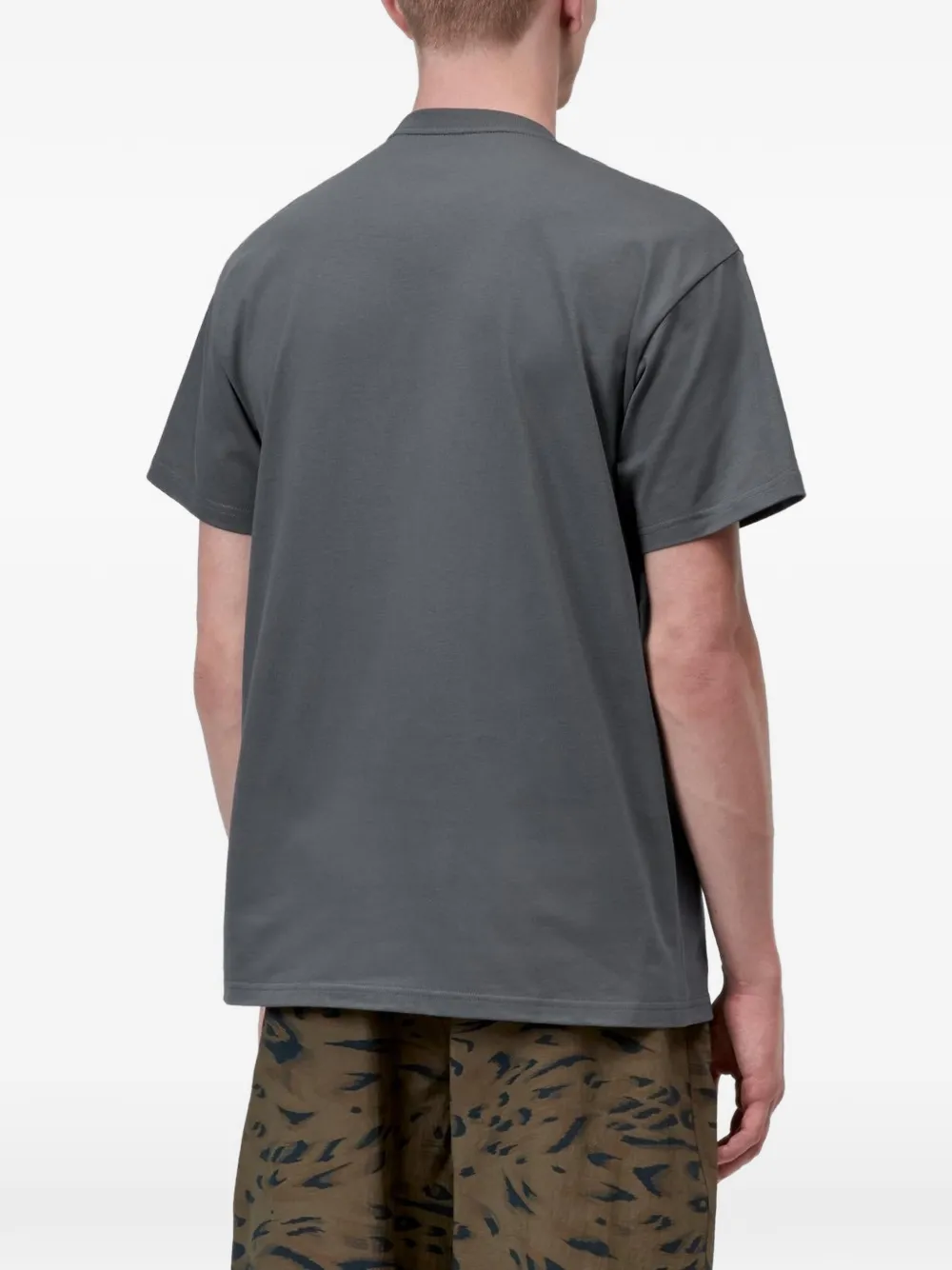 Carhartt WIP T-shirt met geborduurd logo Blauw