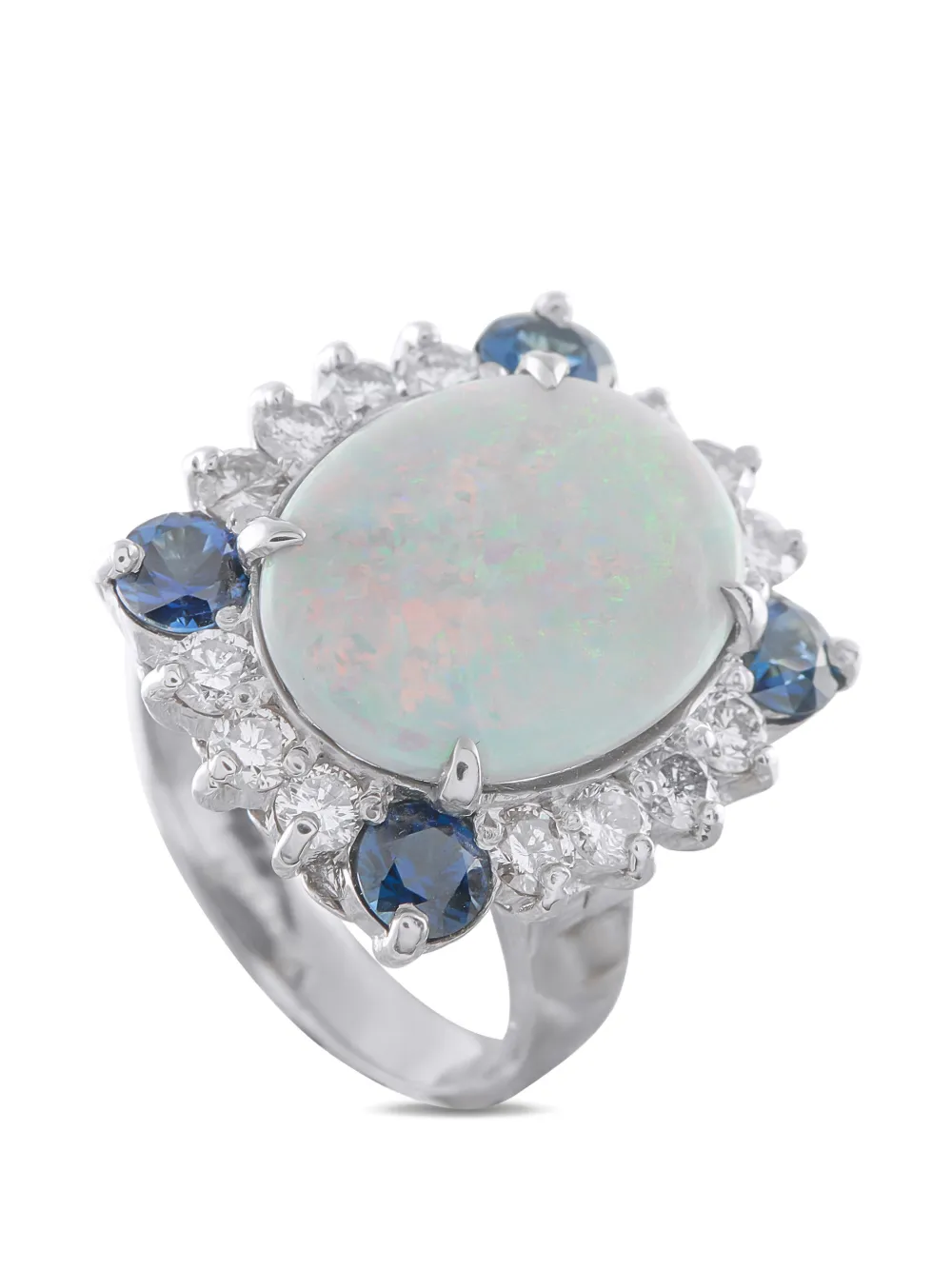 LB Exclusive opal and diamond ring - Argento