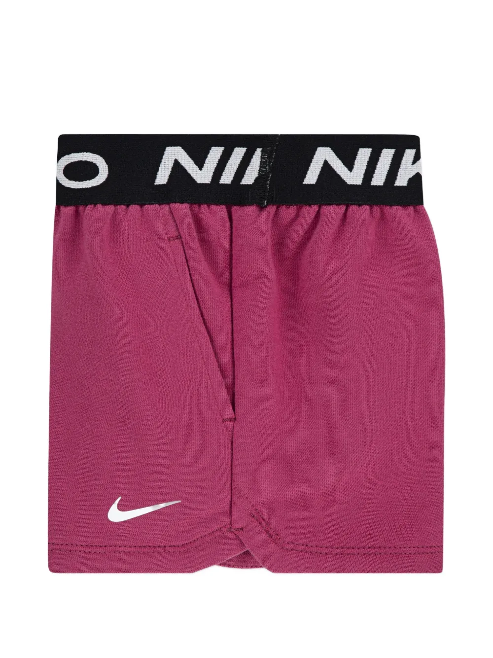 Nike Kids Nike Pro Essentials shorts met logoband Roze
