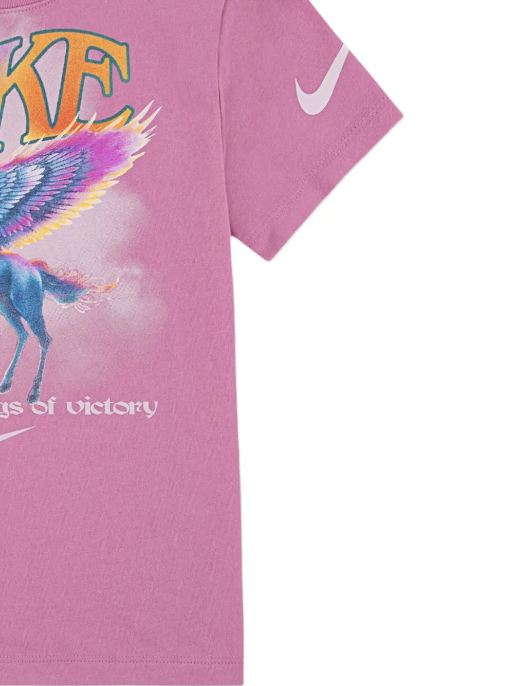 Nike Kids T-shirt met print Roze