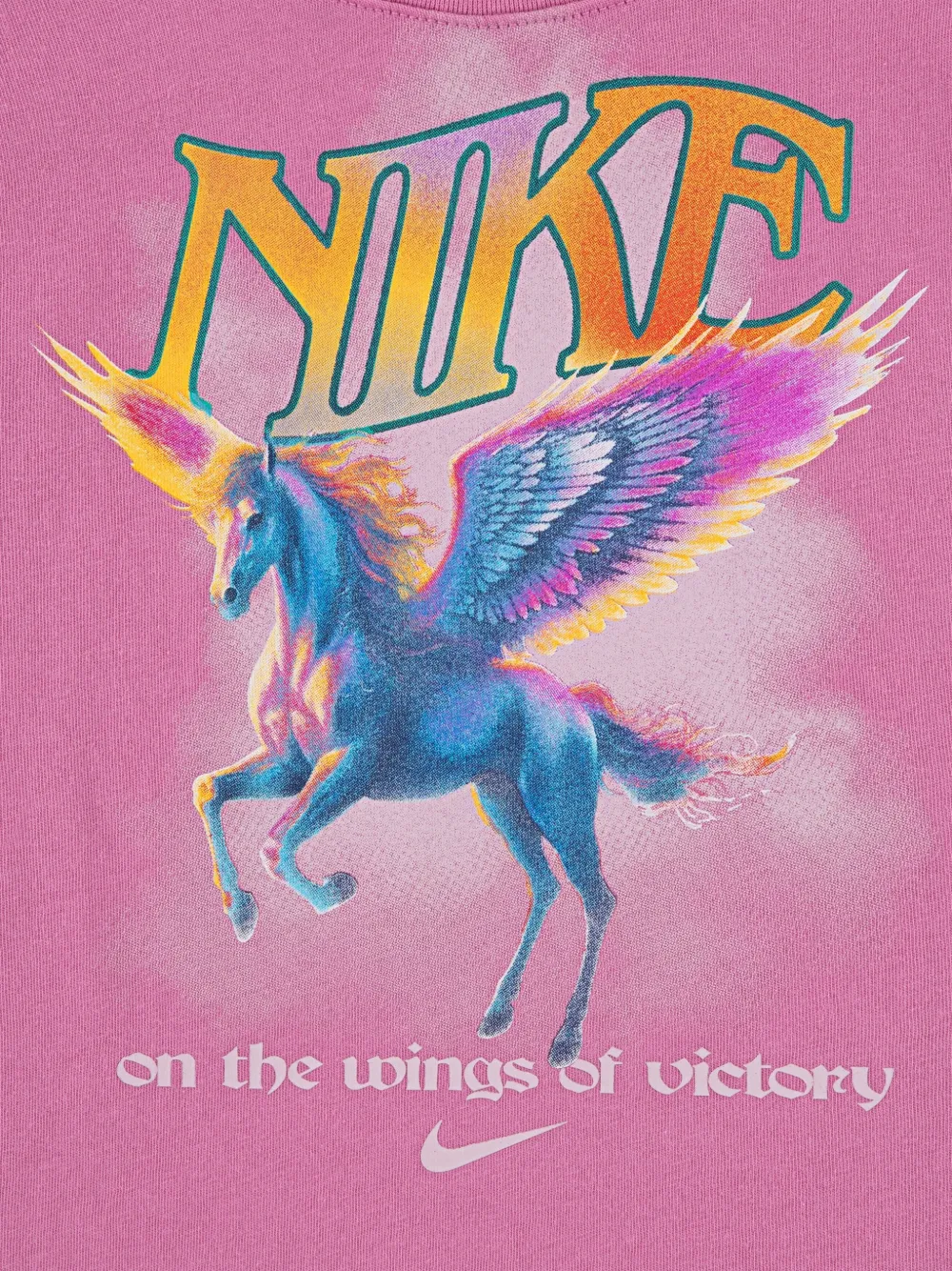 Nike Kids T-shirt met print Roze