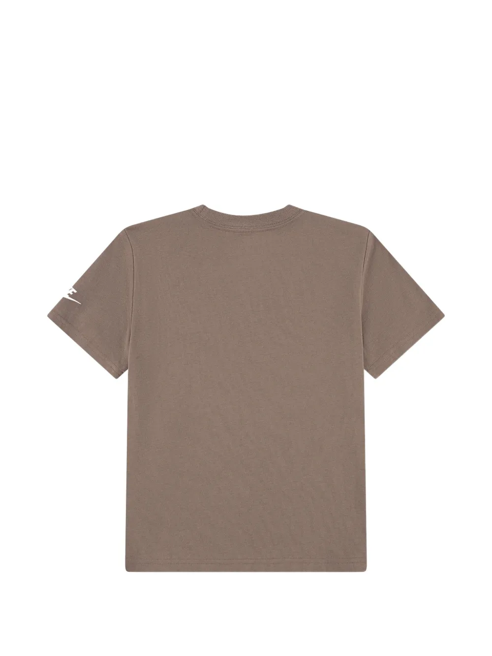 Nike Kids T-shirt met logoprint Bruin