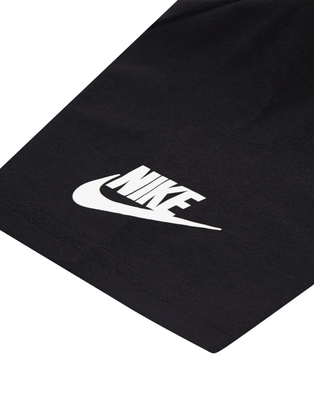 Nike Kids Unwrapped Futura T-shirt met logoprint Zwart