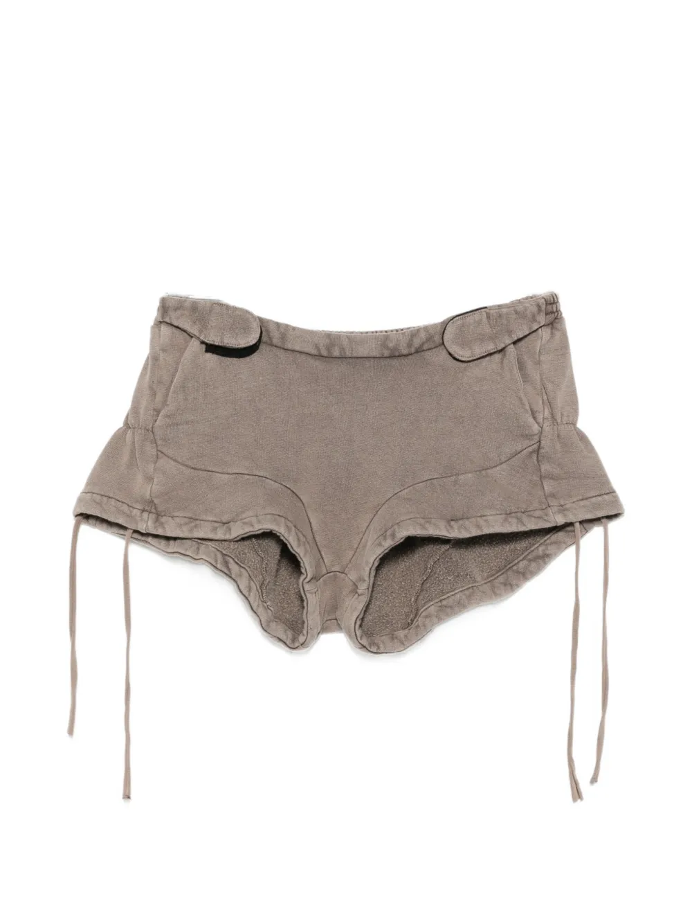 Ottolinger Raider drawstring-detail shorts - Toni neutri