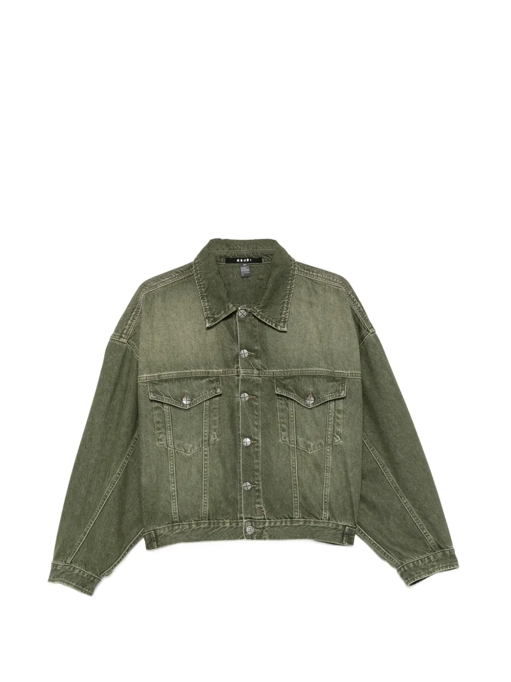 Ksubi Denim jack Groen
