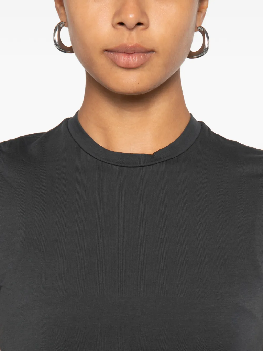 SLVRLAKE Getailleerd T-shirt Zwart