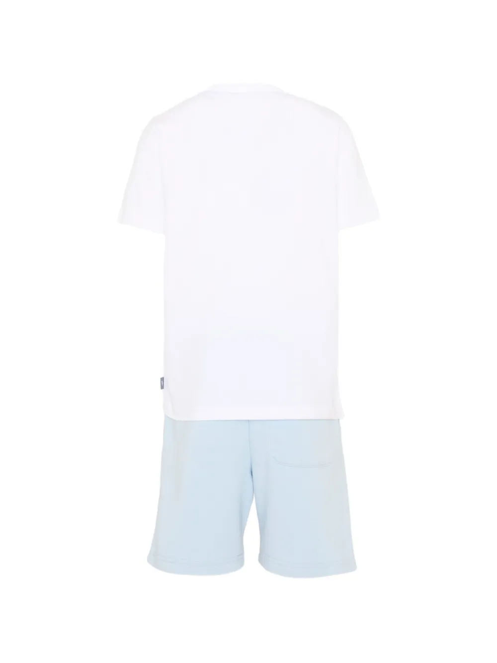 New Balance Kids Trainingspak met grafische print Wit