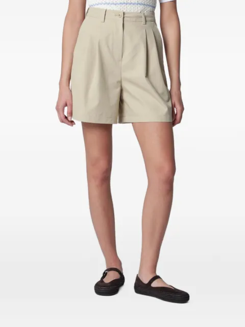 DUNST pantalones cortos con pinzas dobles