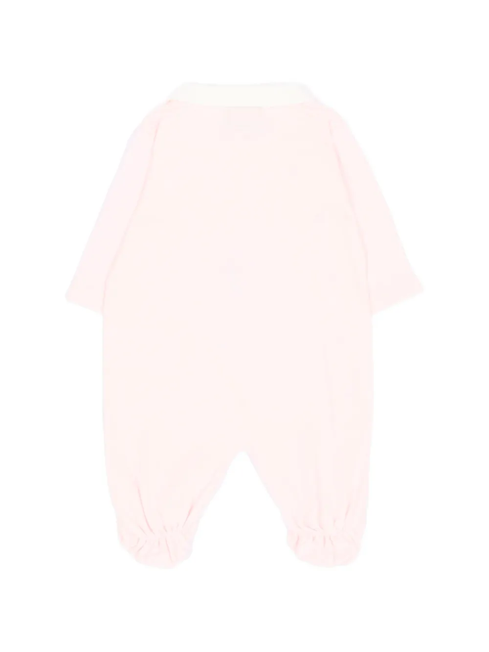 Fendi Kids Slabbetje en muts met teddybeer-patroon Roze