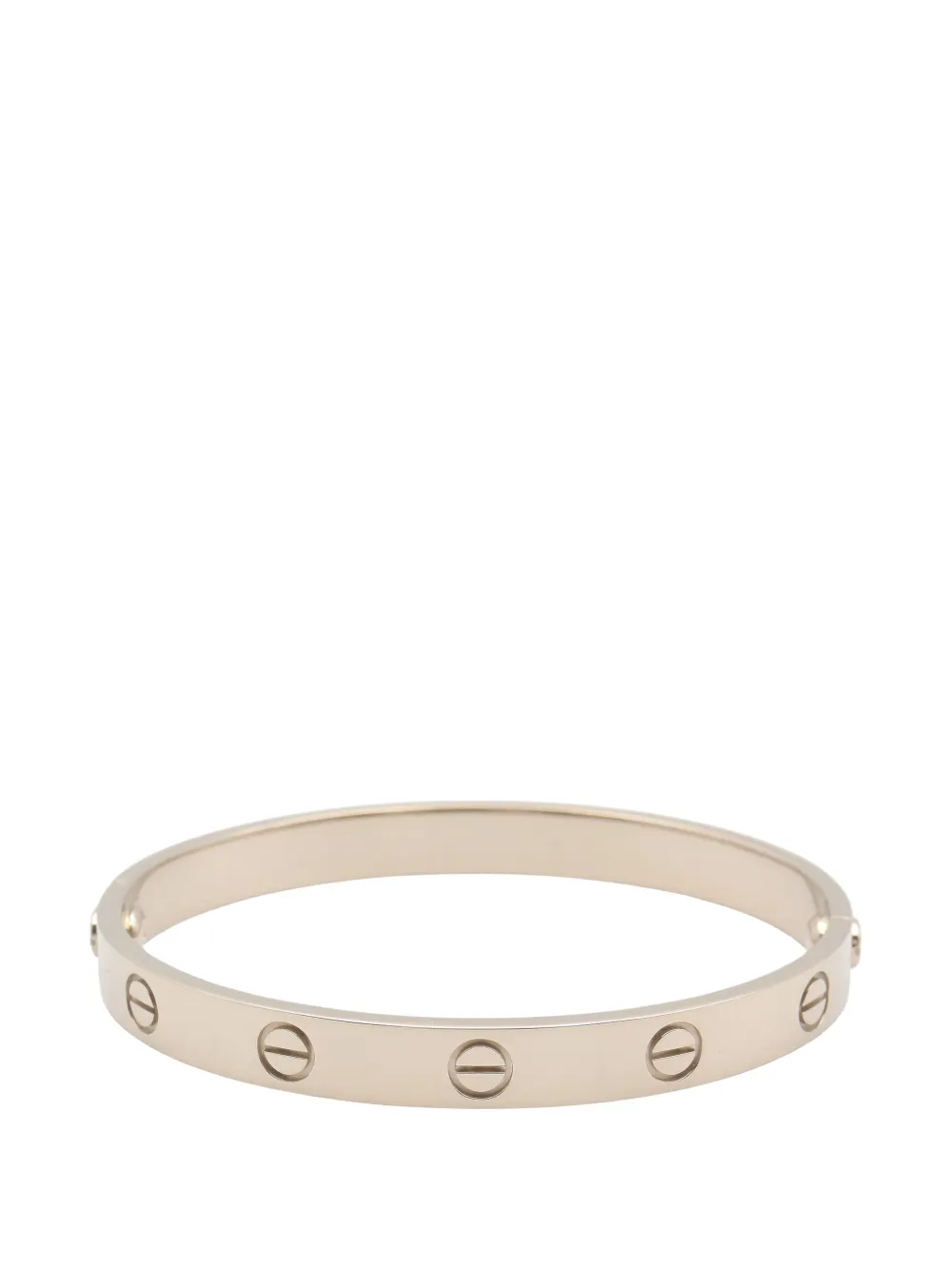 Cartier 2010s Love screw-detail bracelet - Argento