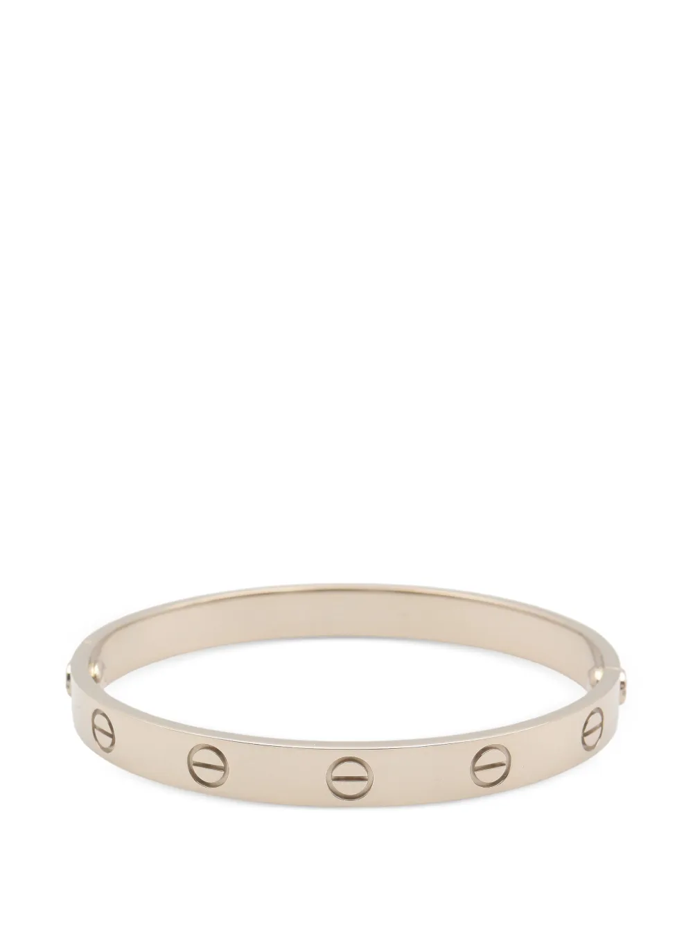 Cartier 2010s Love screw-detail bracelet - Silber