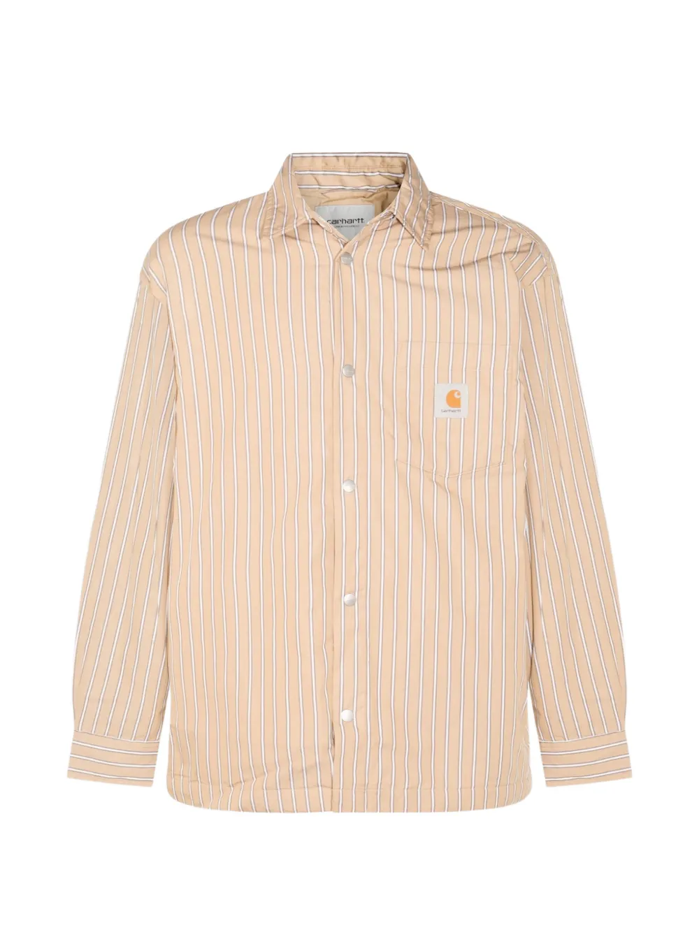 Carhartt WIP Grimsby stripe shirt - Toni neutri