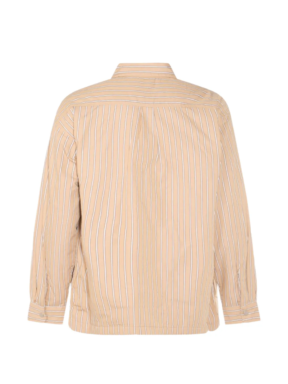Carhartt WIP Grimsby gestreept overhemd Beige