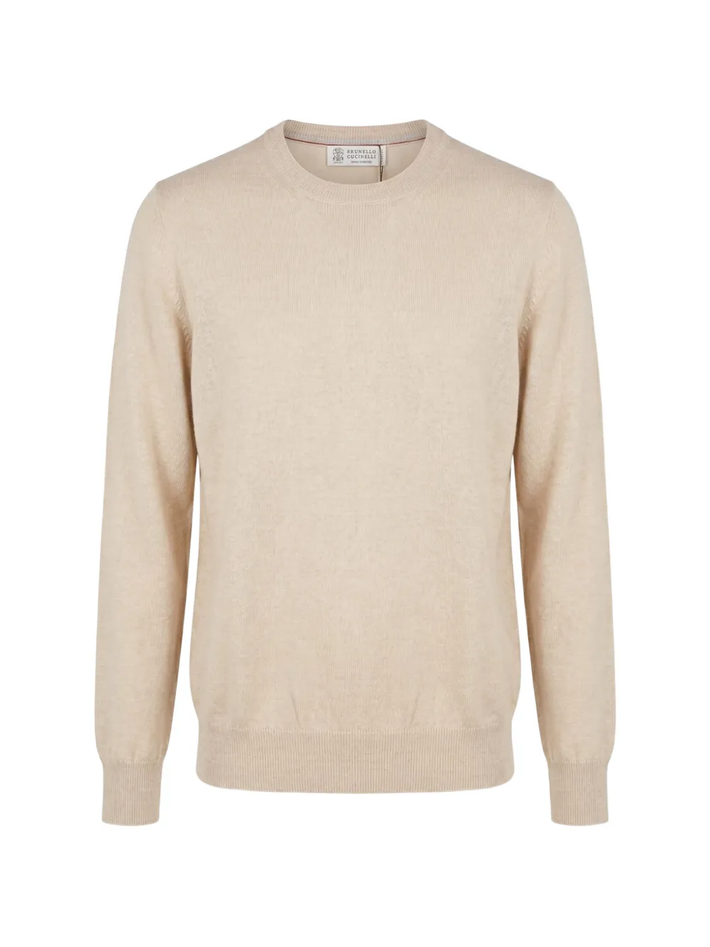 Brunello Cucinelli crew-neck cashmere sweater - Neutrals