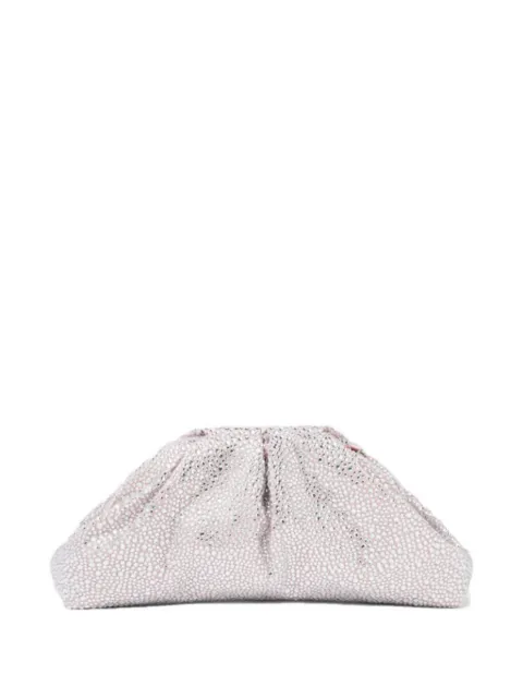 TWENTY FOURHAITCH Cambridge rhinestone-embellished clutch bag