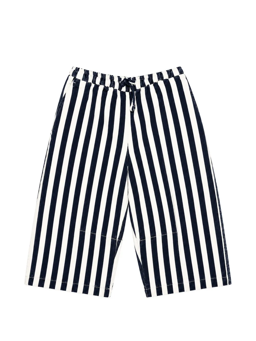michael coal striped drawstring trousers - Blu