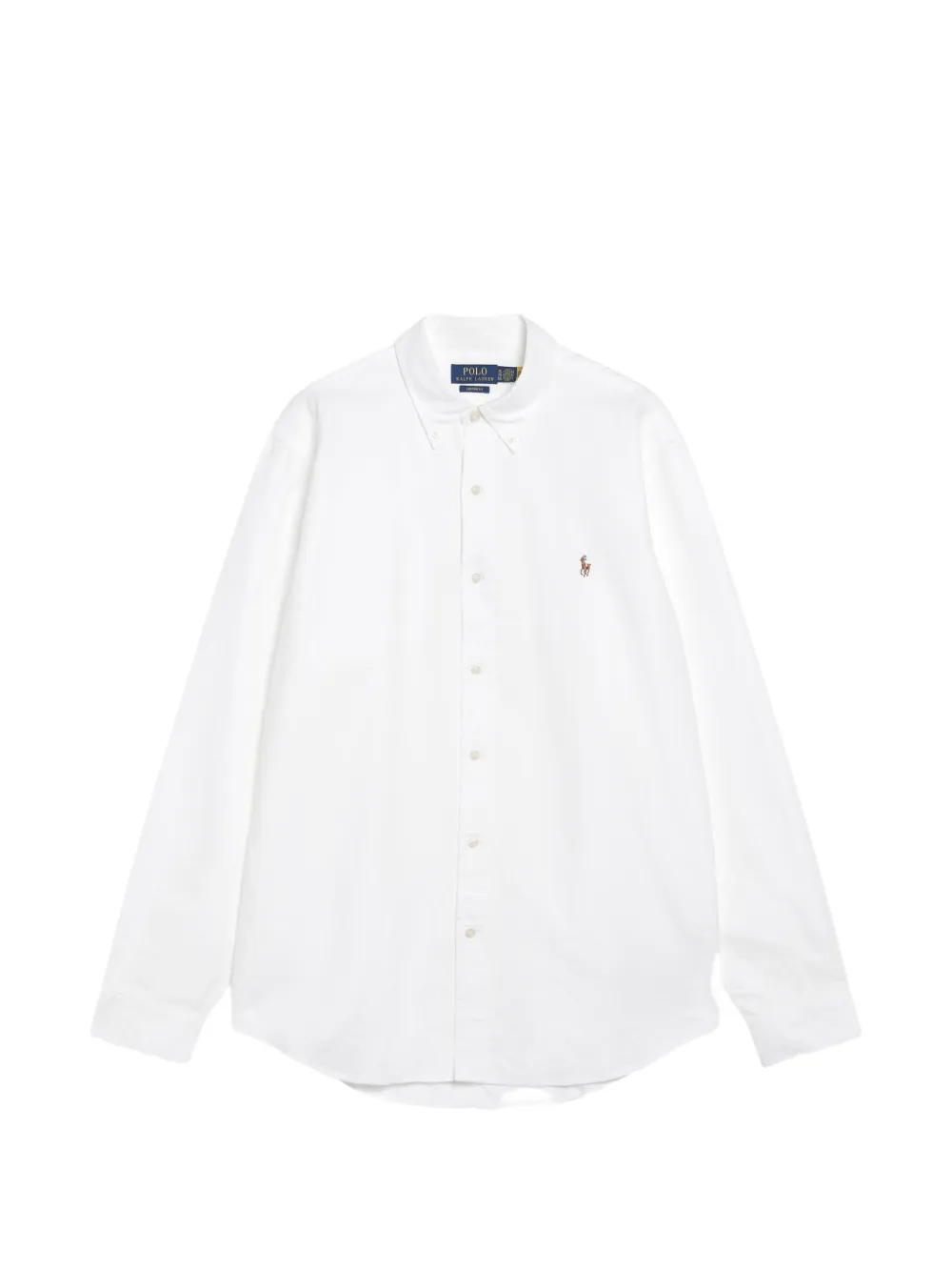 Polo Ralph Lauren embroidered-logo button-down shirt - Weiß