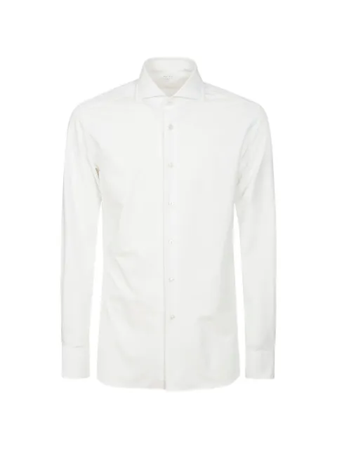 Dell'oglio spread-collar buttoned-cuff shirt