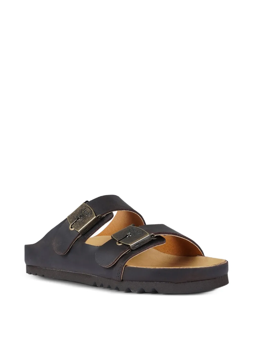 Scholl buckle-fastening sandals Bruin