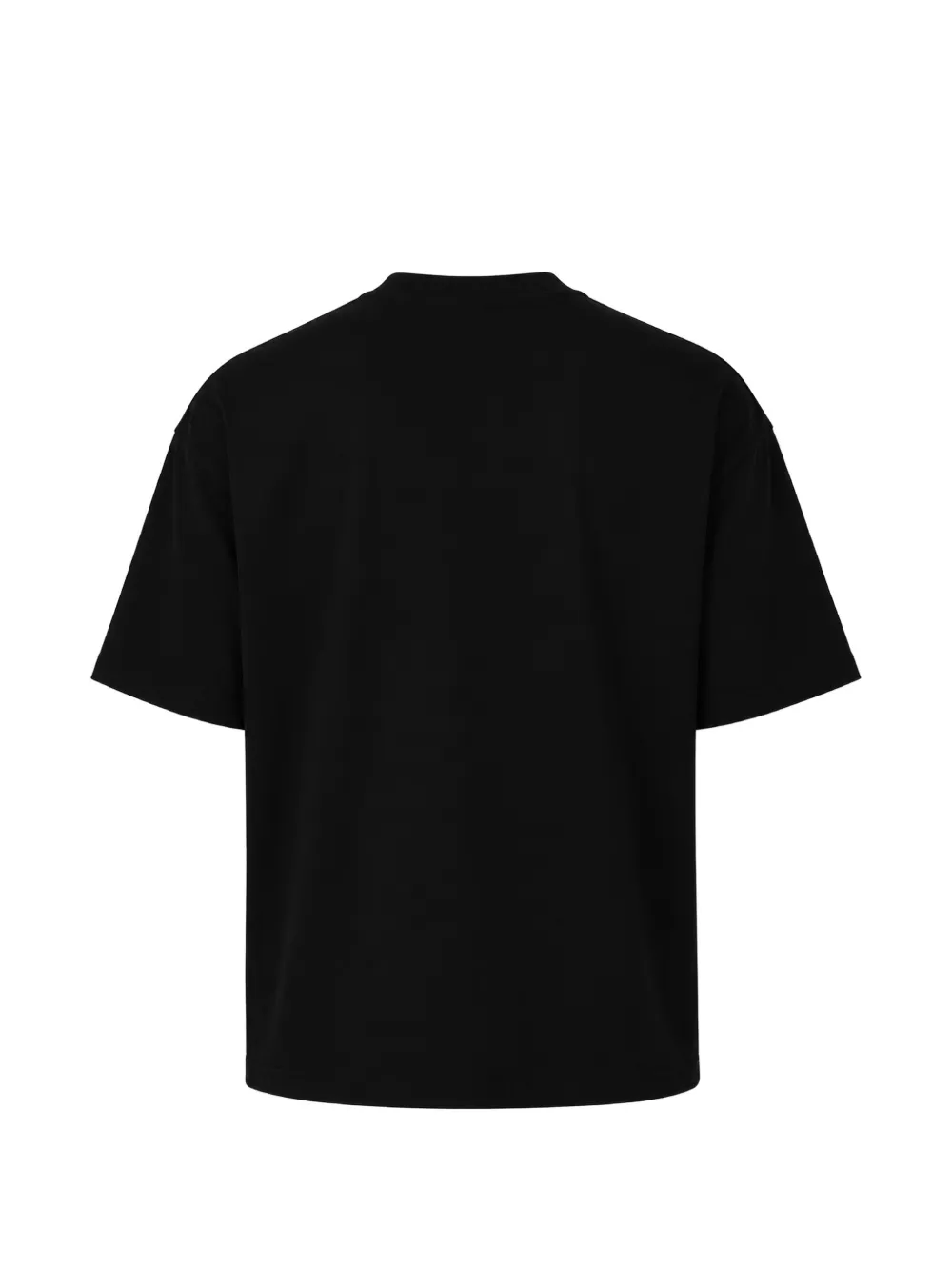 Dolce & Gabbana T-shirt met logoprint met ronde hals Zwart
