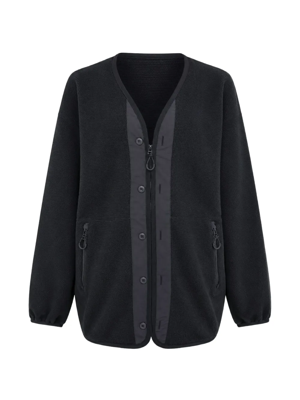 Comme des Garçons Homme zip-up cardigan - Nero