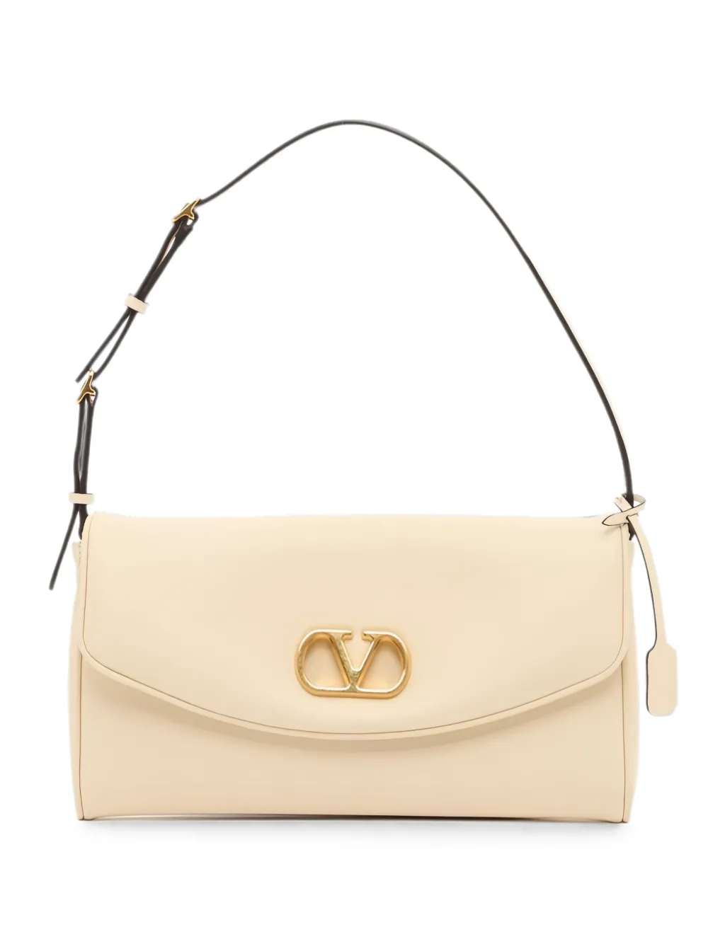 Valentino Garavani Garavani DeVain magnetic-closure shoulder bag - Nude