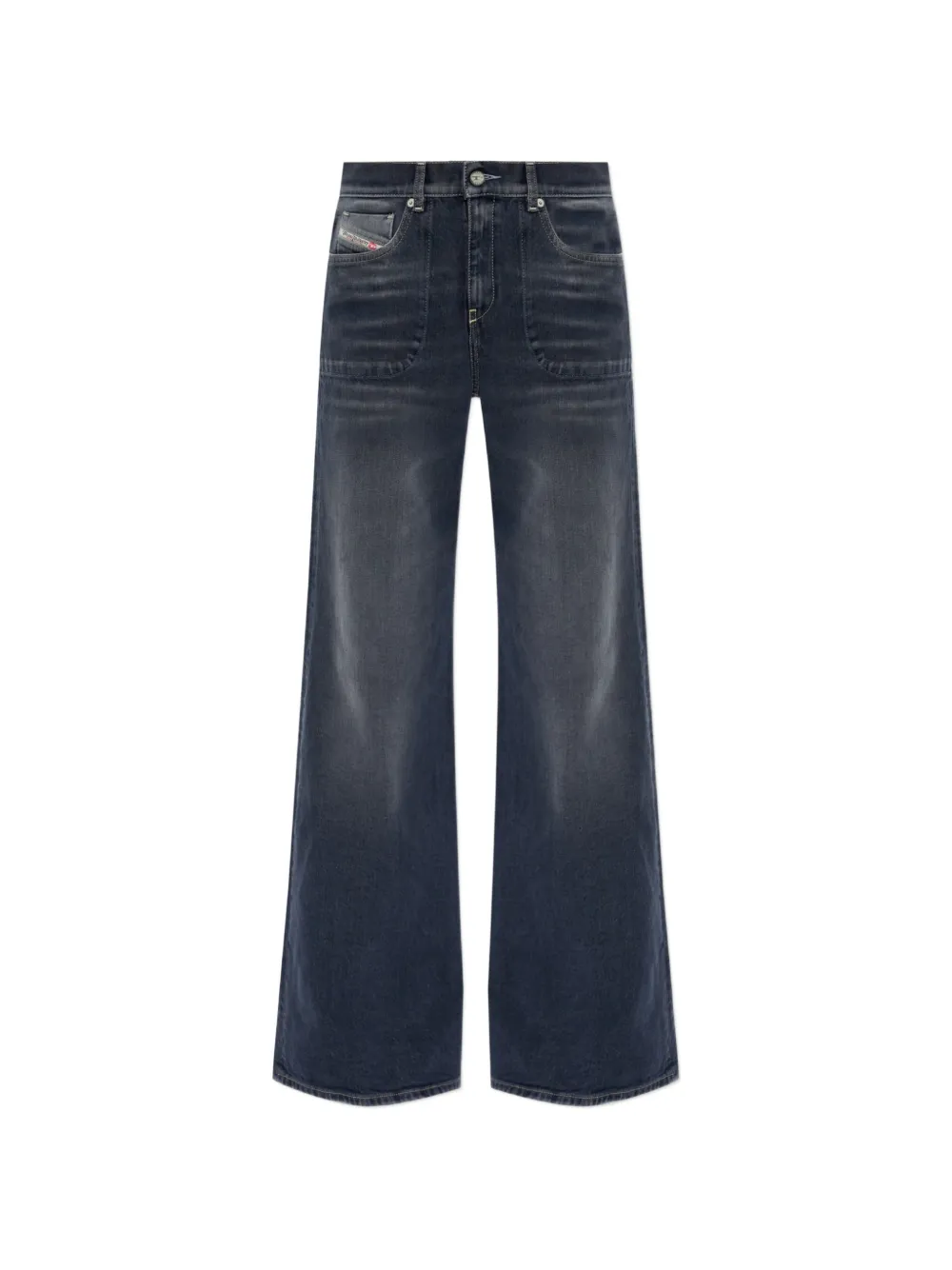 Diesel Ausgeblichene 1978 D-Akemi-F Jeans - Blau
