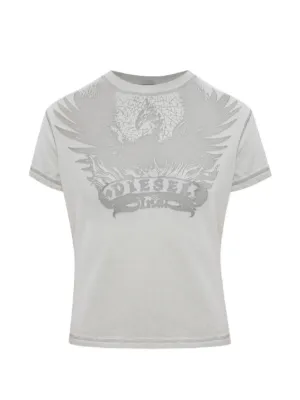 Diesel T-Uncuties-lLong-S5 Tシャツ | グレー | FARFETCH JP