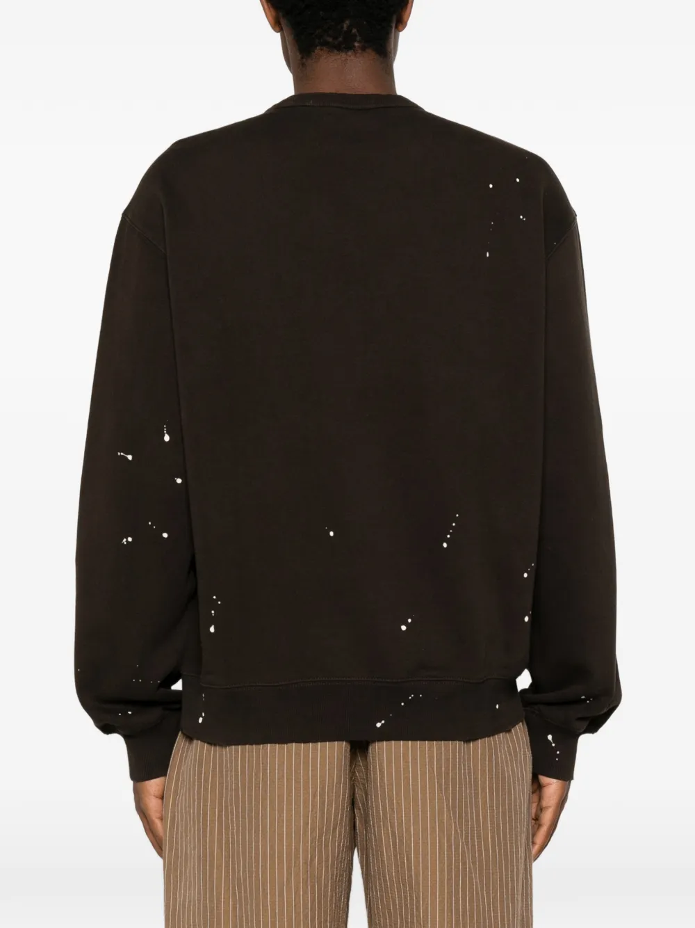 Carhartt WIP Painter katoenen sweater met logoprint Bruin
