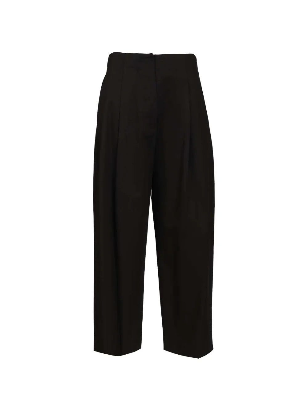 Al Duca D’Aosta 1902 pleated wide-leg trousers - Nero