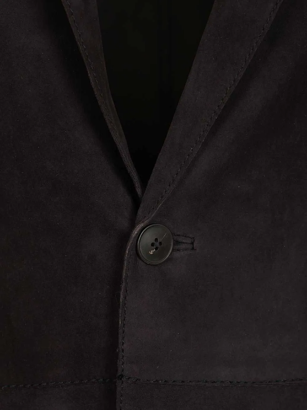 Al Duca D Aosta 1902 Suède blazer Blauw