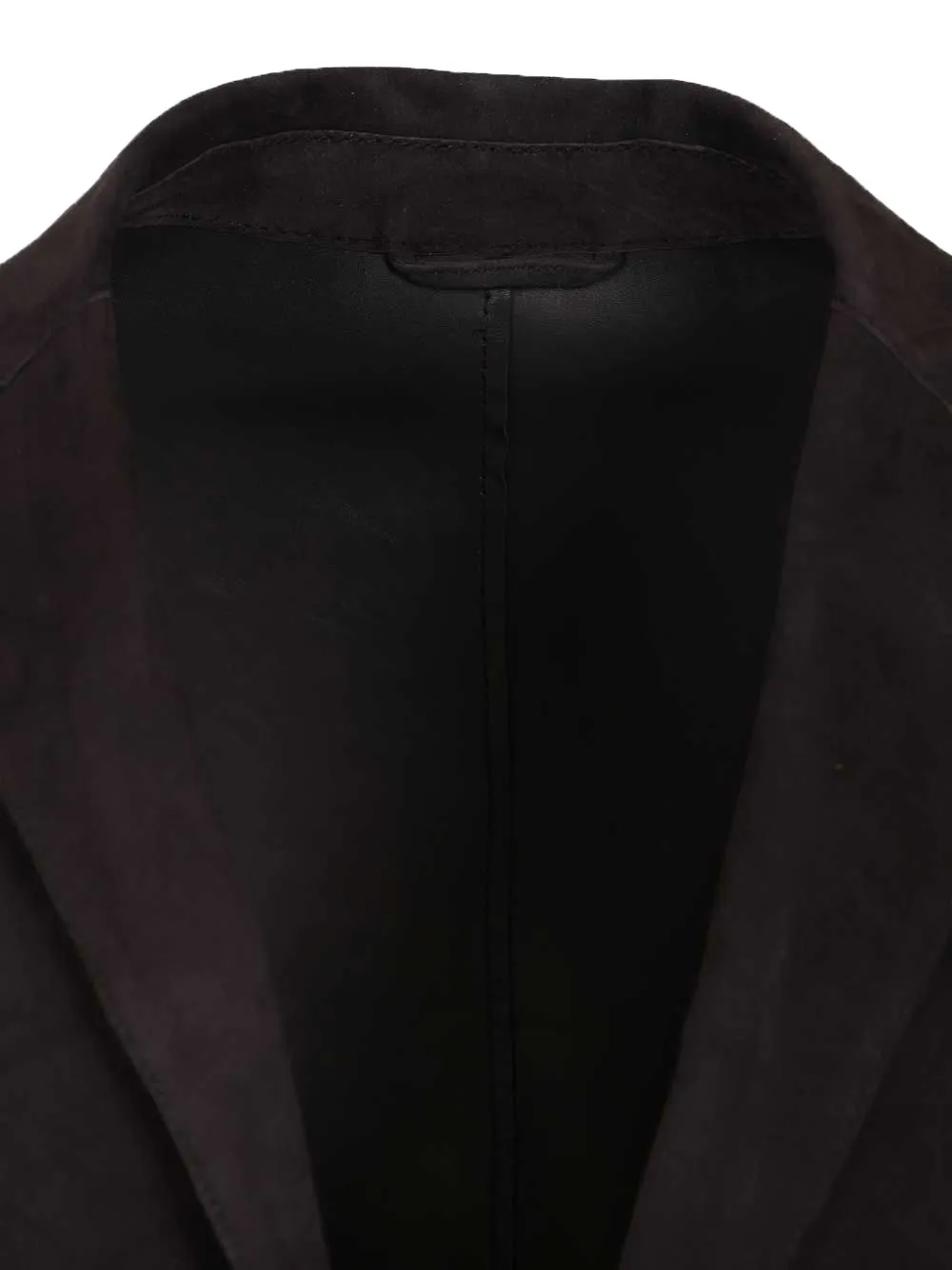 Al Duca D Aosta 1902 Suède blazer Blauw