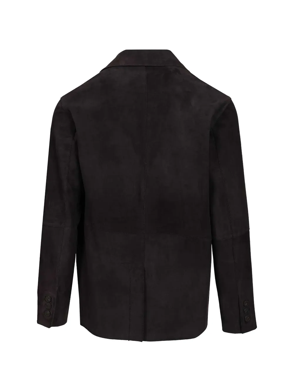 Al Duca D Aosta 1902 Suède blazer Blauw