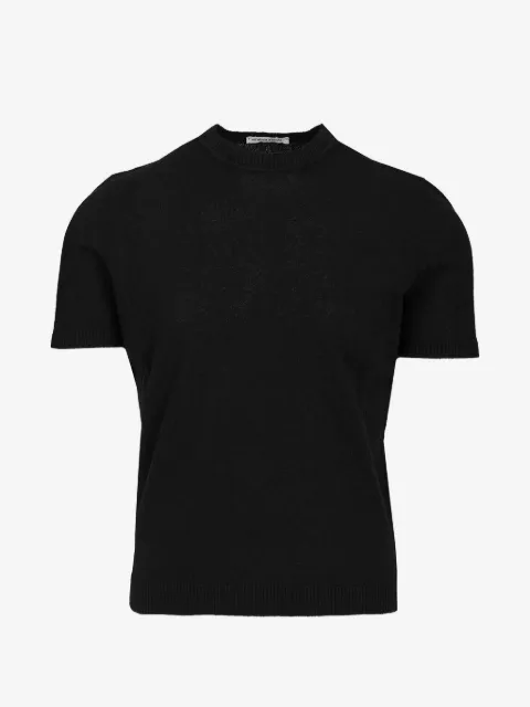 Al Duca D’Aosta 1902 T-shirt i frotté-effekt med ribbet kant