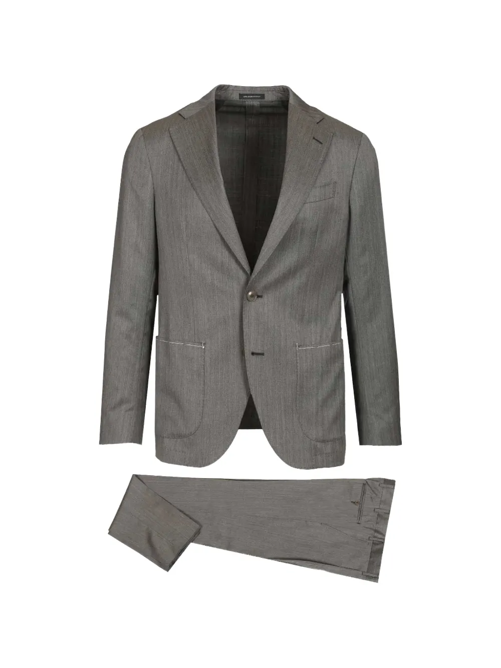 Al Duca D’Aosta 1902 wool single-breasted suit - Grigio