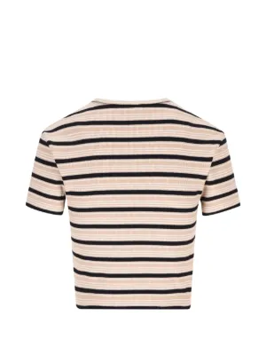 Graphic-print Halterneck Top