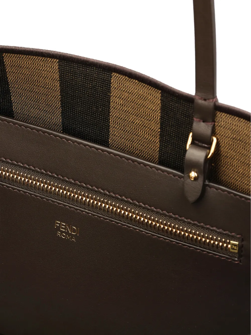 FENDI Medium Roll FF Jacquard Tote Bag from FENDI