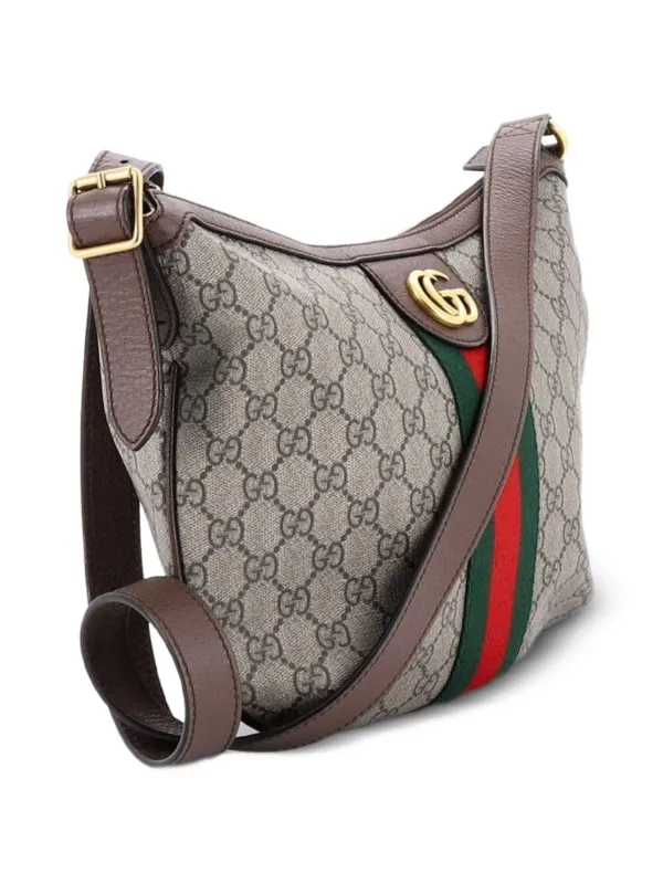 Gucci Pre-Owned オフィディア ハーフムーン ホーボー GGコーテッド 