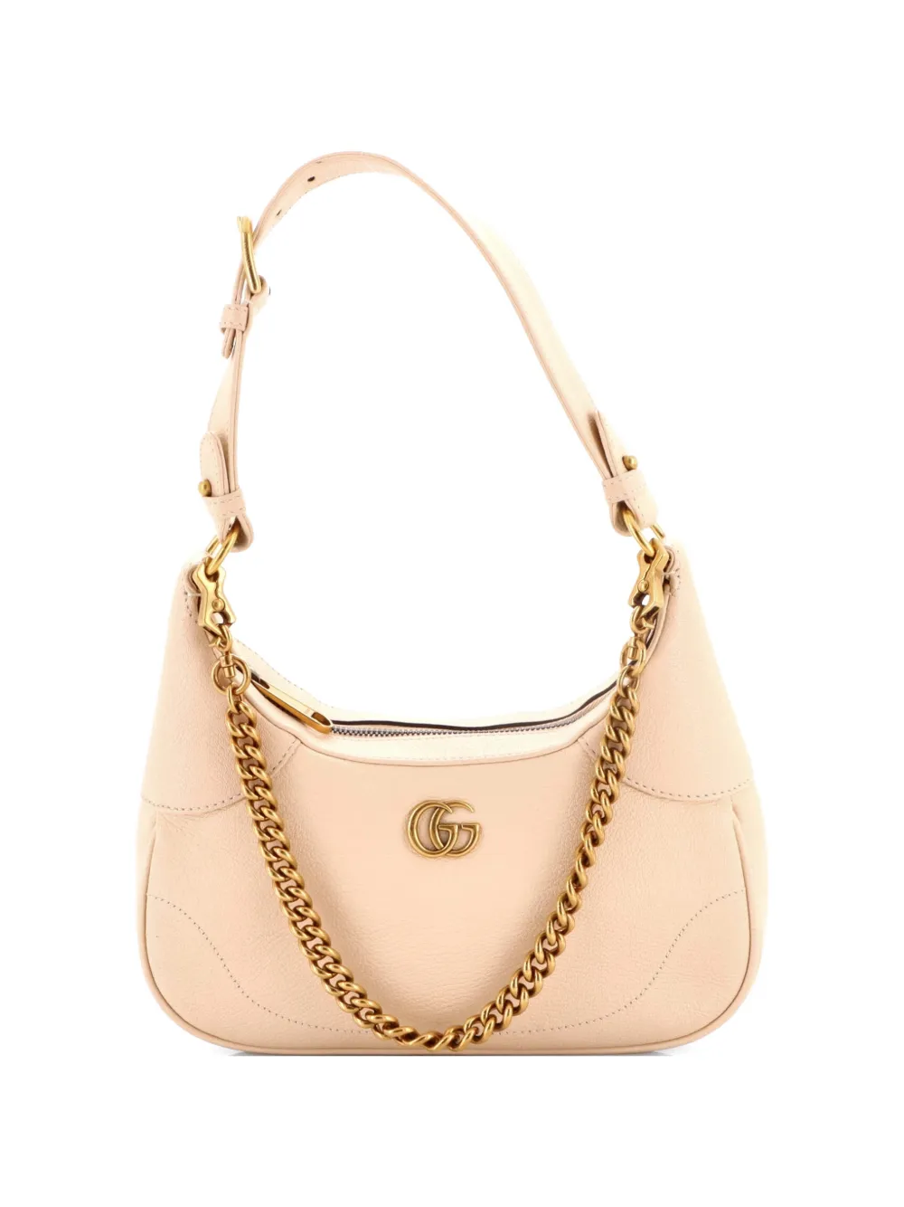 Gucci Pre-Owned Aphrodite Leather Small shoulder bag - Toni neutri