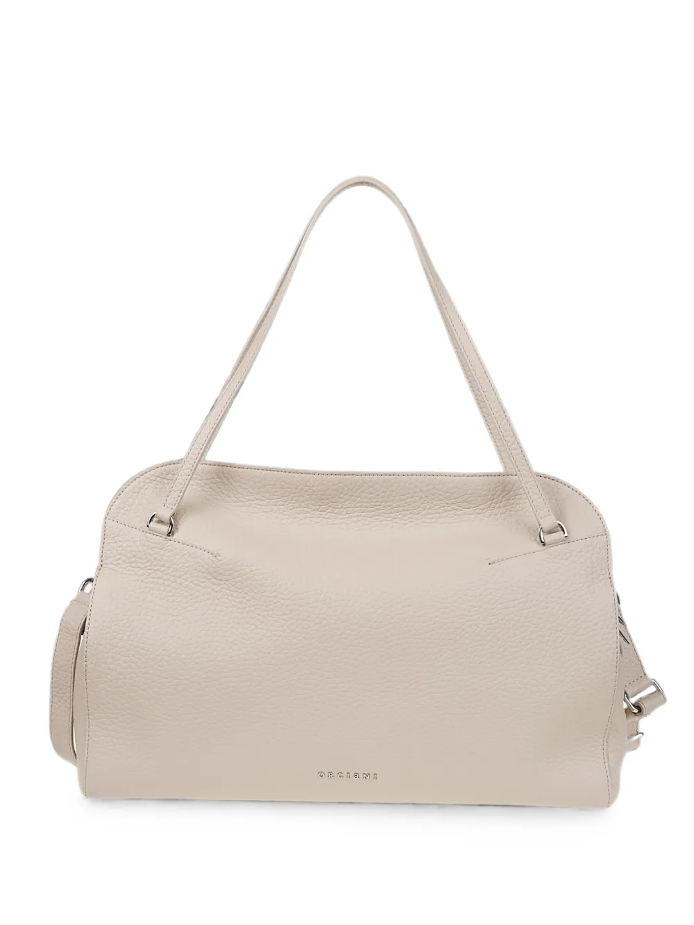Orciani large Lido shoulder bag - Toni neutri