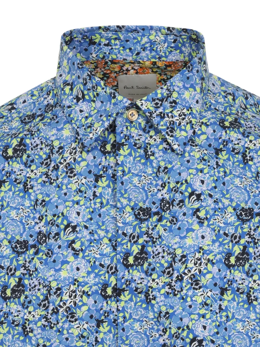 Paul Smith Overhemd met bloemenprint Blauw