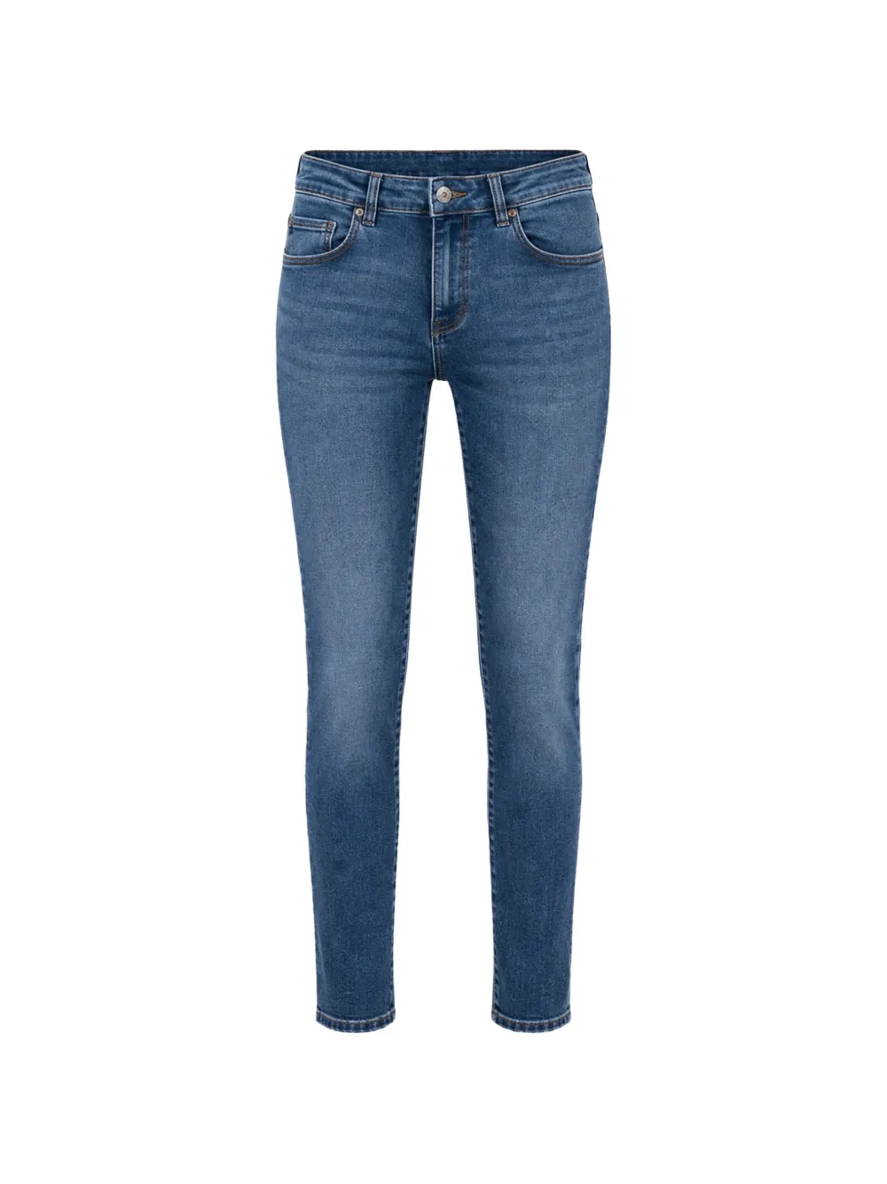 FRACOMINA logo-plaque straight-leg jeans - Blu