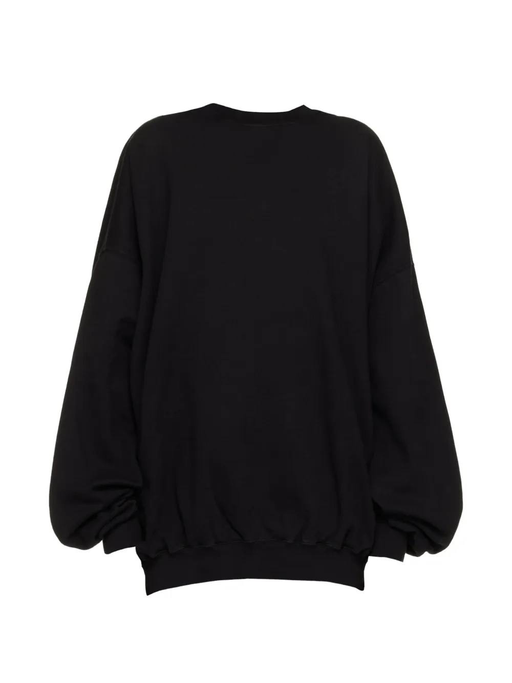 Rick Owens DRKSHDW crew-neck oversized sweater - Schwarz
