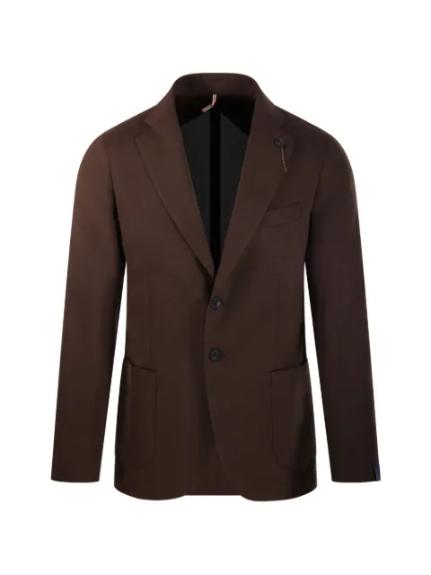 Santaniello chain-detail single-breasted blazer
