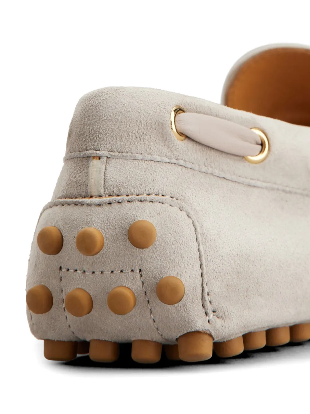 Tod's Gommino bow-detail loafers Beige