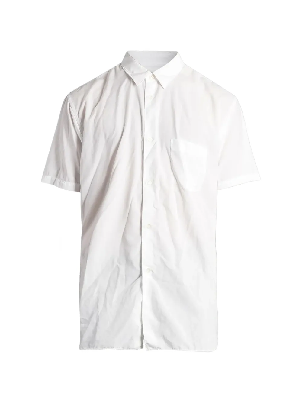 Comme Des Garçons Shirt short-sleeve chest-pocket shirt - Bianco