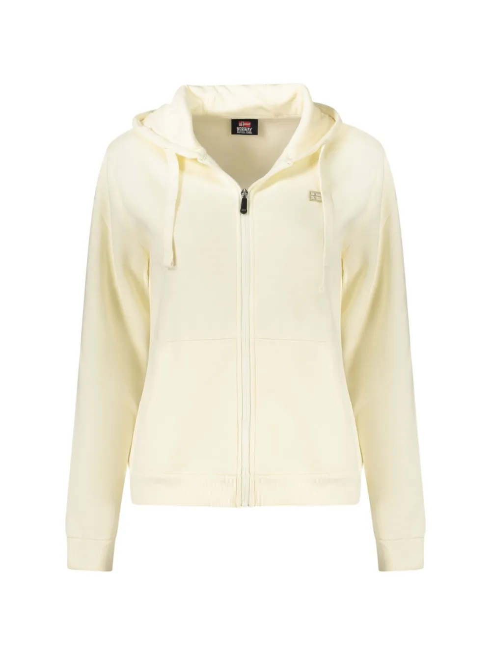 NORWAY 1963 logo-patch zip-up hoodie