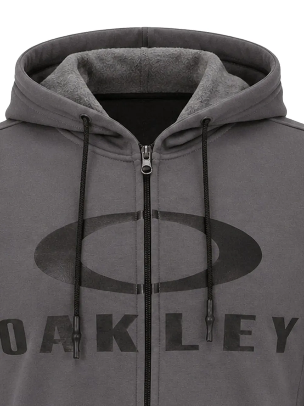 Oakley Bark hoodie met logoprint Grijs